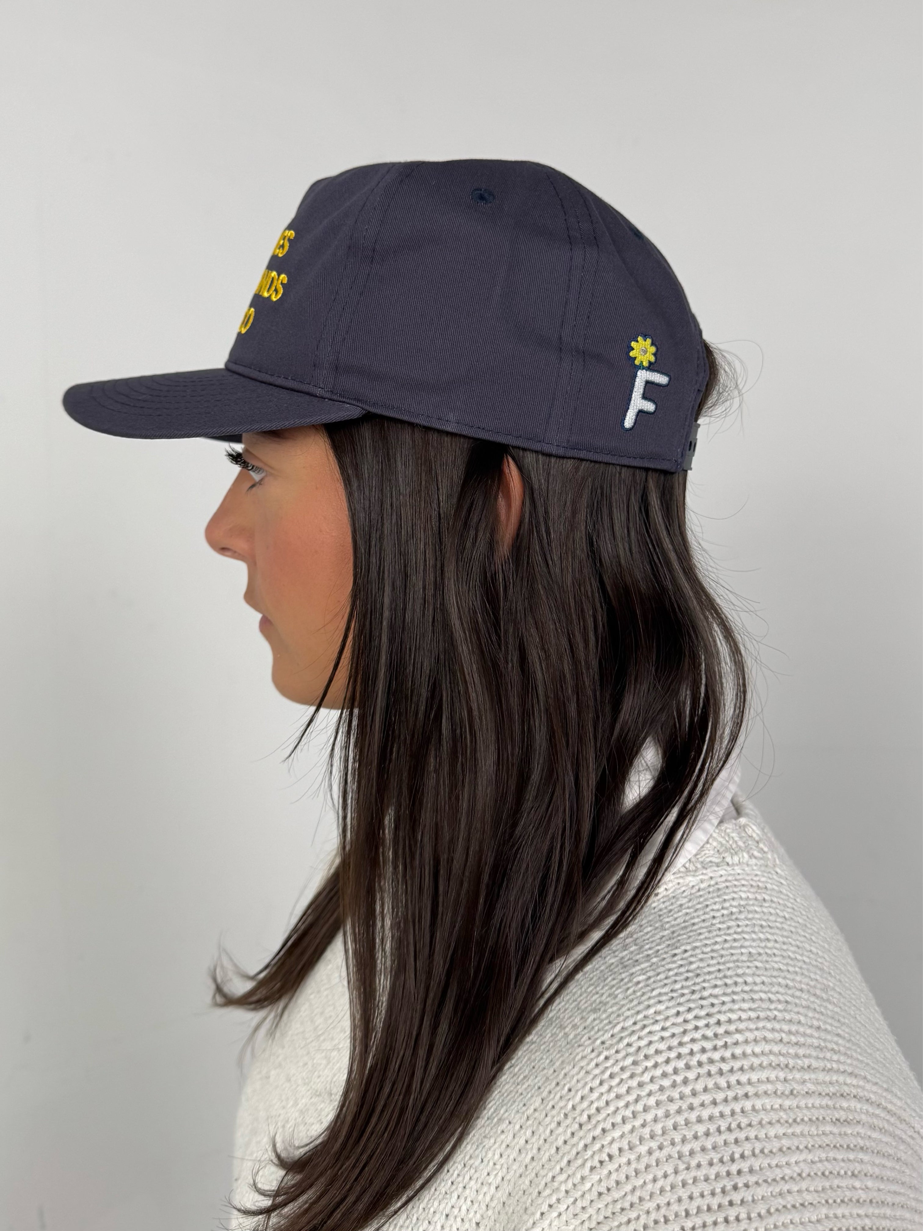 GOD LOVES GARAGE BANDS SNAPBACK - Navy