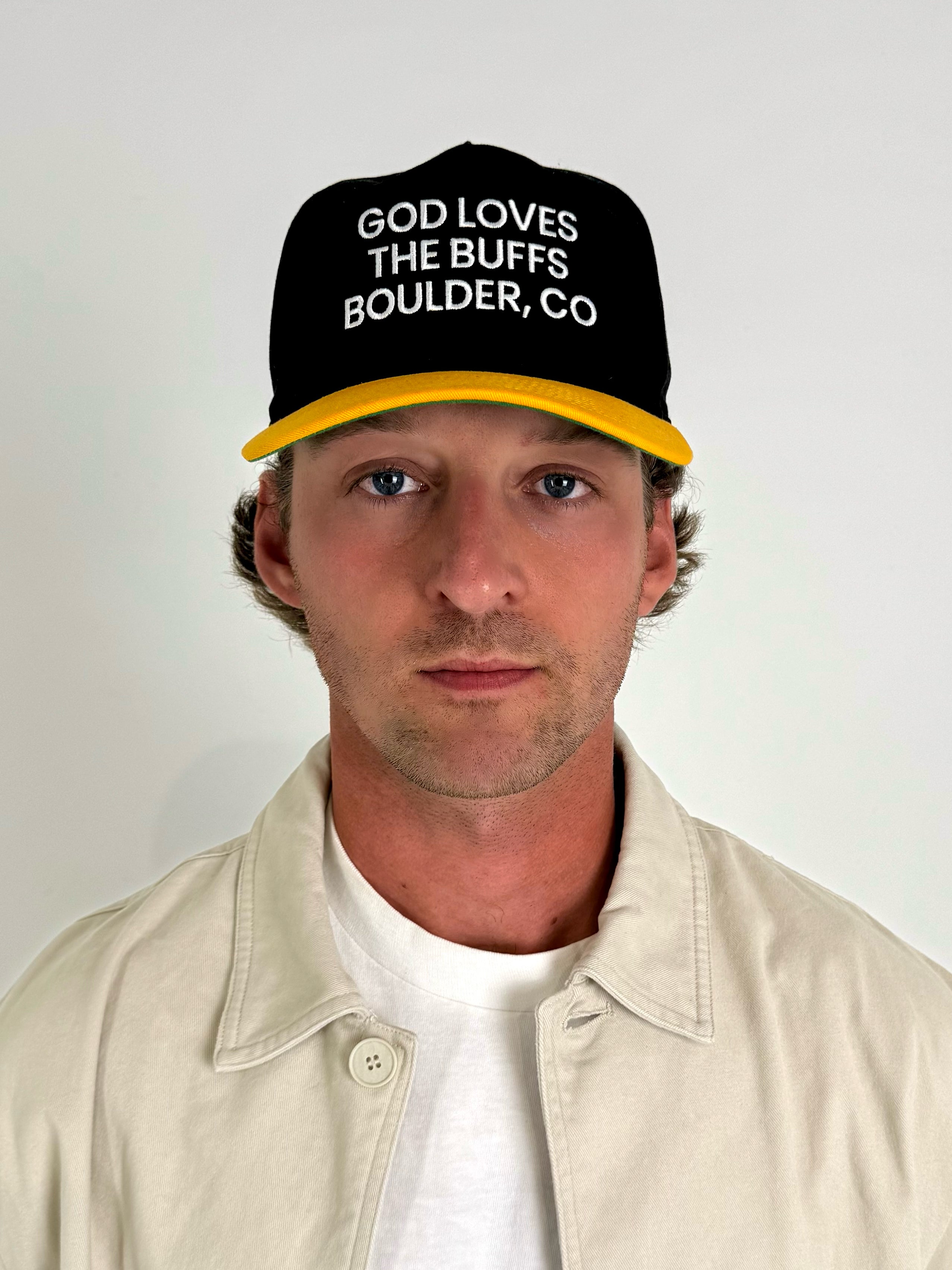 GOD LOVES THE BUFFS - Yellow / Black