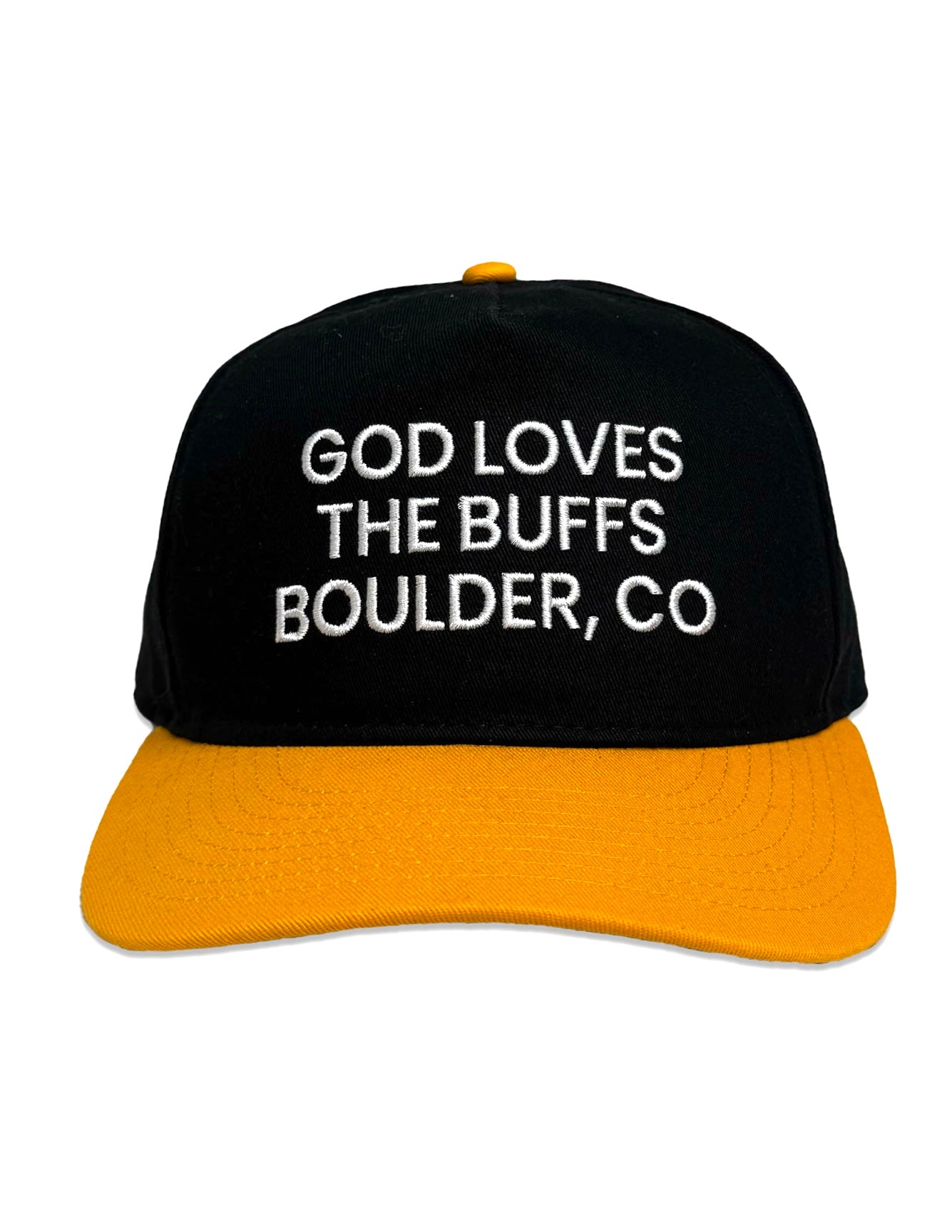 GOD LOVES THE BUFFS - Yellow / Black