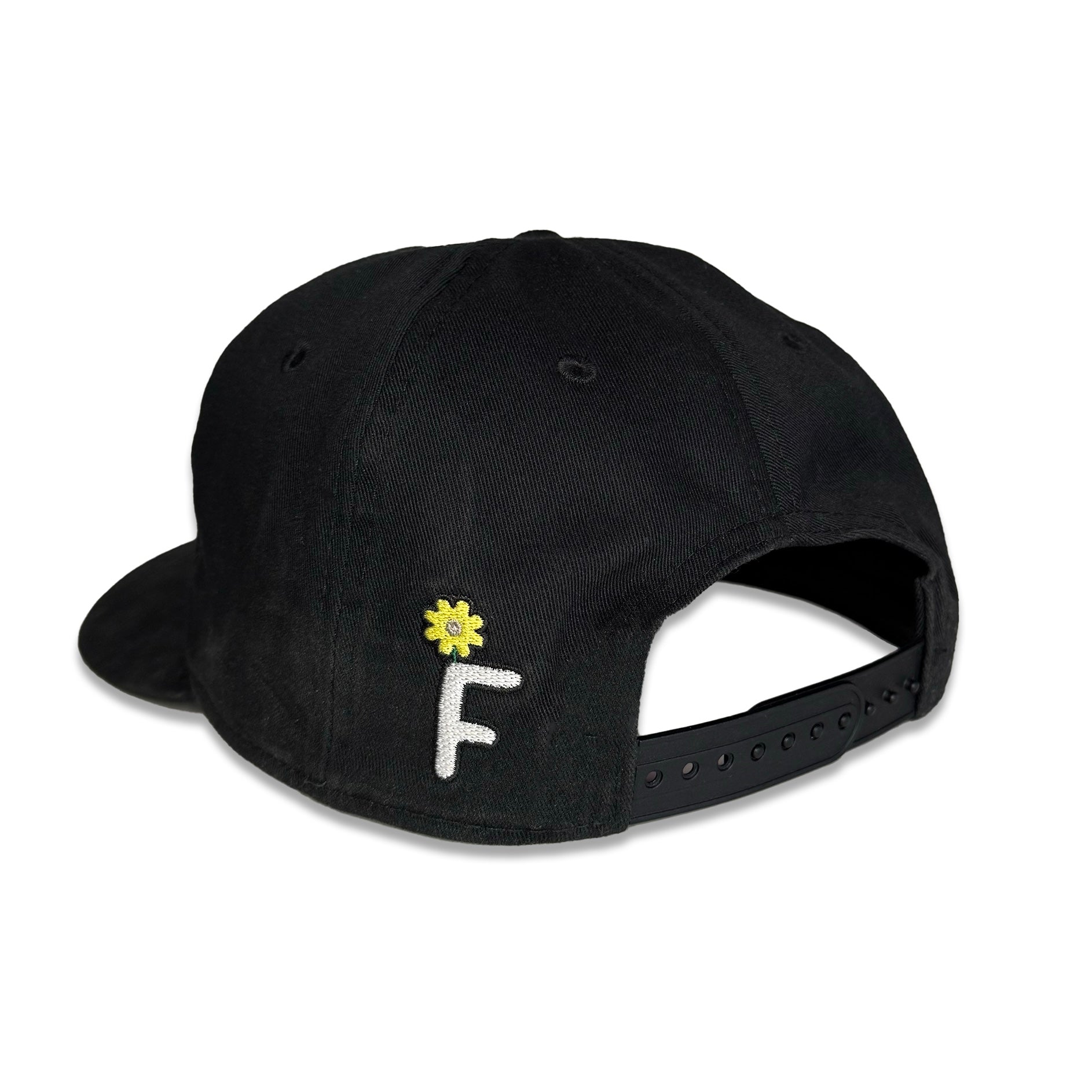GOD LOVES GARAGE BANDS SNAPBACK - Black