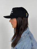GOD LOVES GARAGE BANDS SNAPBACK - Black