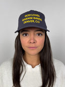 GOD LOVES GARAGE BANDS SNAPBACK - Navy