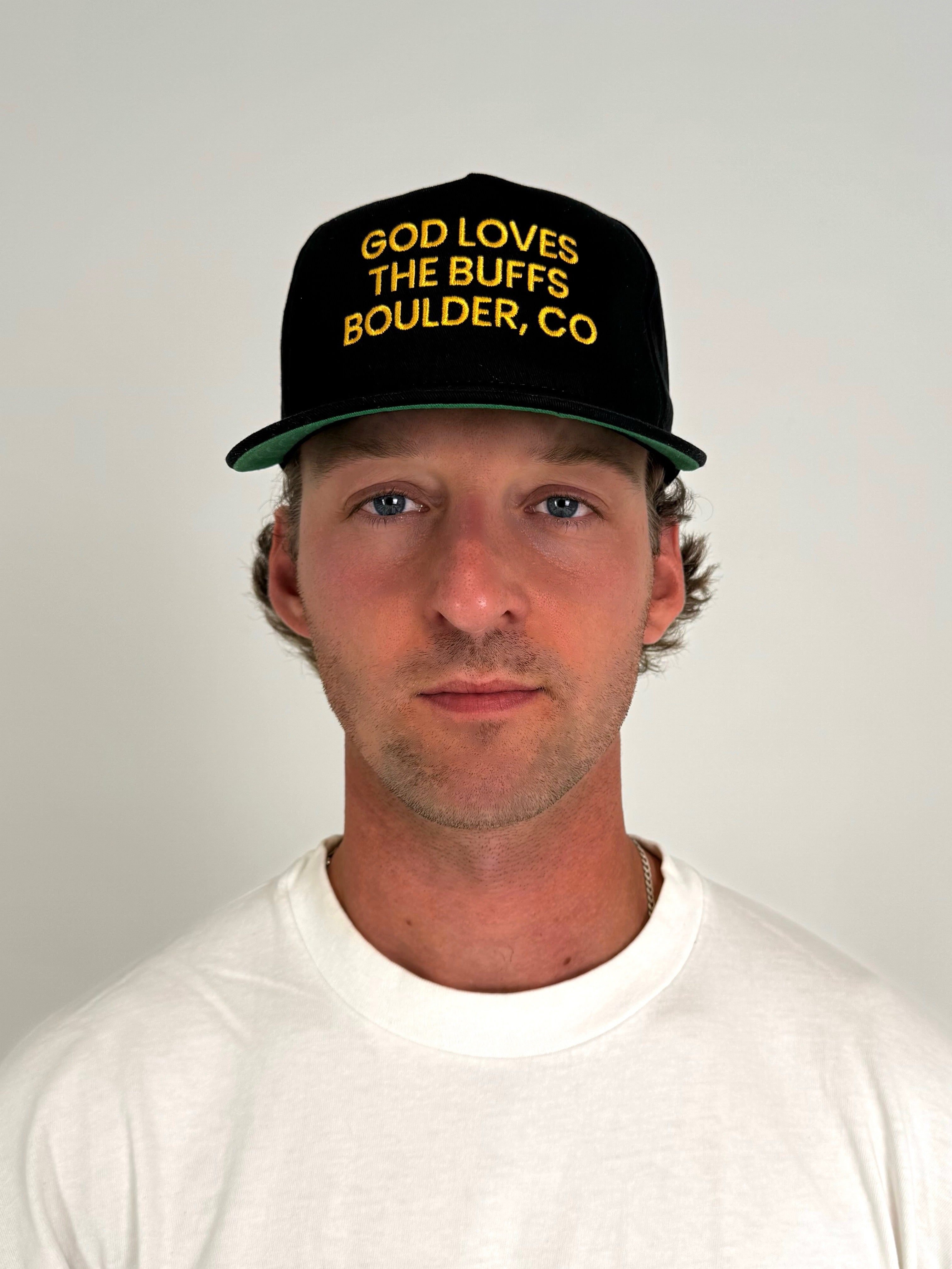 GOD LOVES THE BUFFS - Black