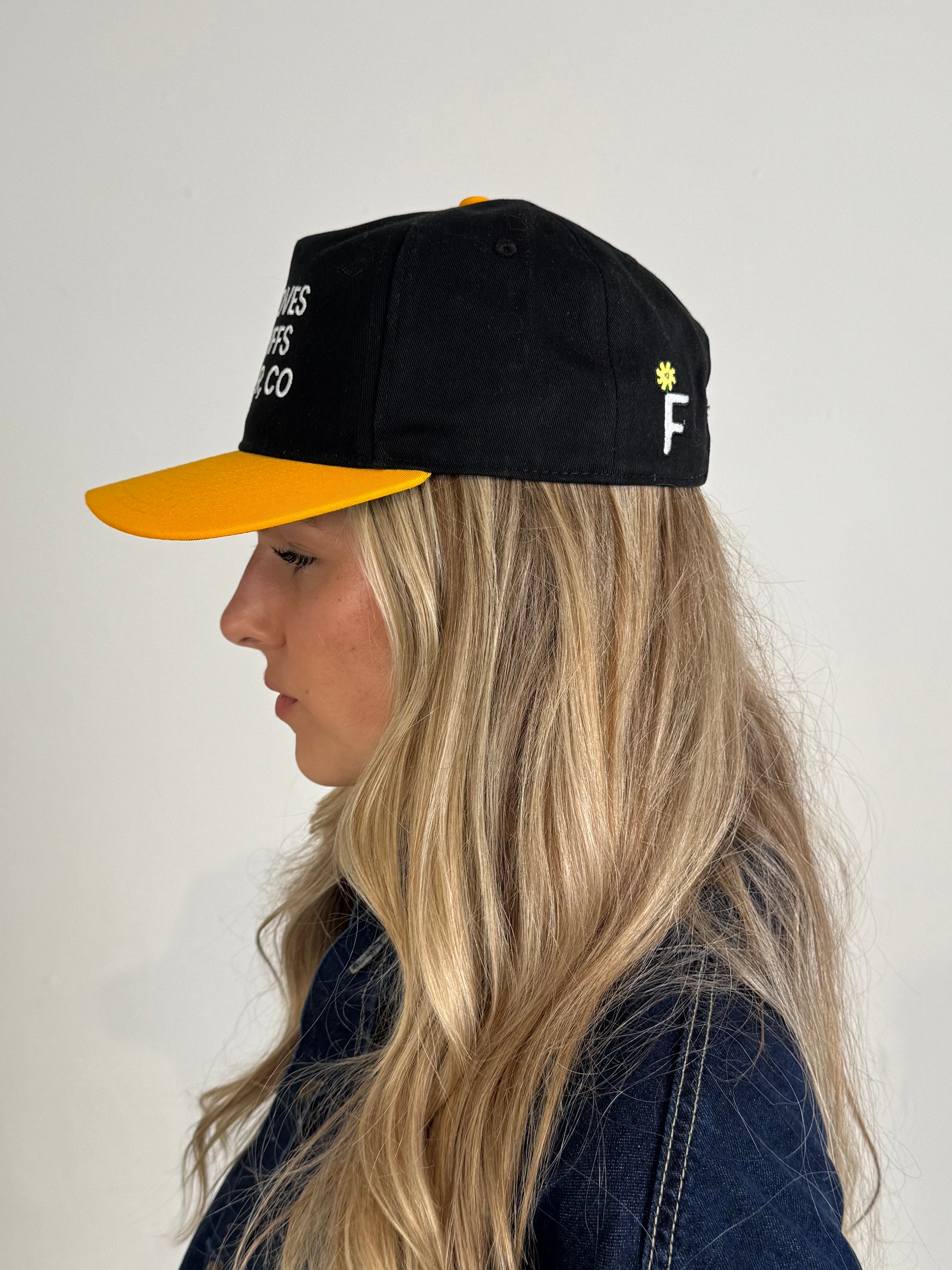 GOD LOVES THE BUFFS - Yellow / Black