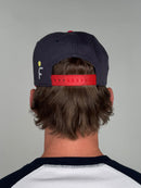FLORA SHOP CLASSIC SNAPBACK - Red / Blue