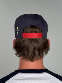 FLORA SHOP CLASSIC SNAPBACK - Red / Blue