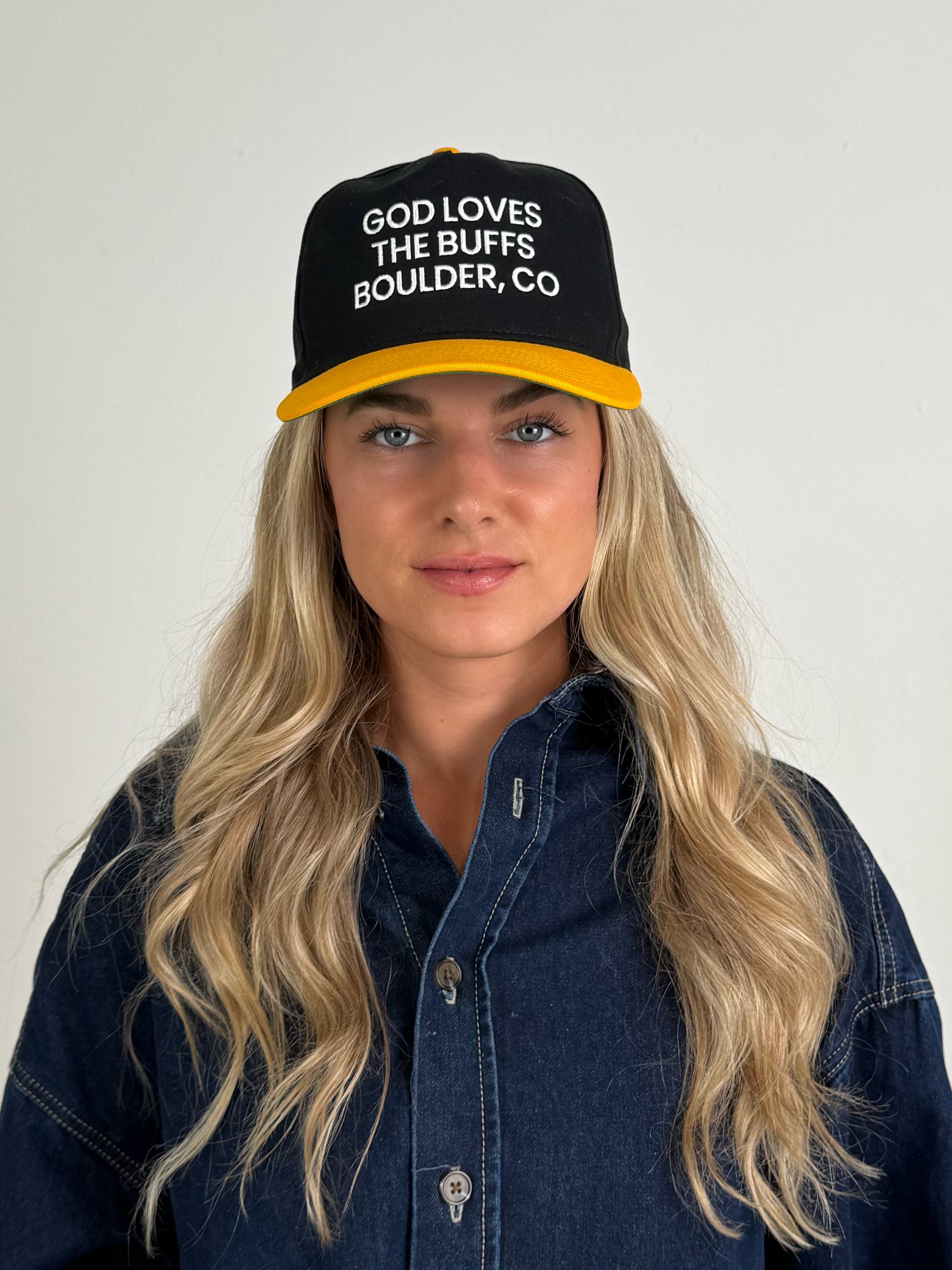 GOD LOVES THE BUFFS - Yellow / Black
