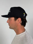GOD LOVES GARAGE BANDS SNAPBACK - Black