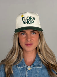 FLORA SHOP CLASSIC - Cream / Hunter Green