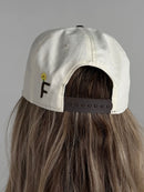 GOD LOVES GARAGE BANDS SNAPBACK - Cream / Brown