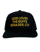 GOD LOVES THE BUFFS - Black