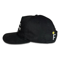 GOD LOVES GARAGE BANDS SNAPBACK - Black