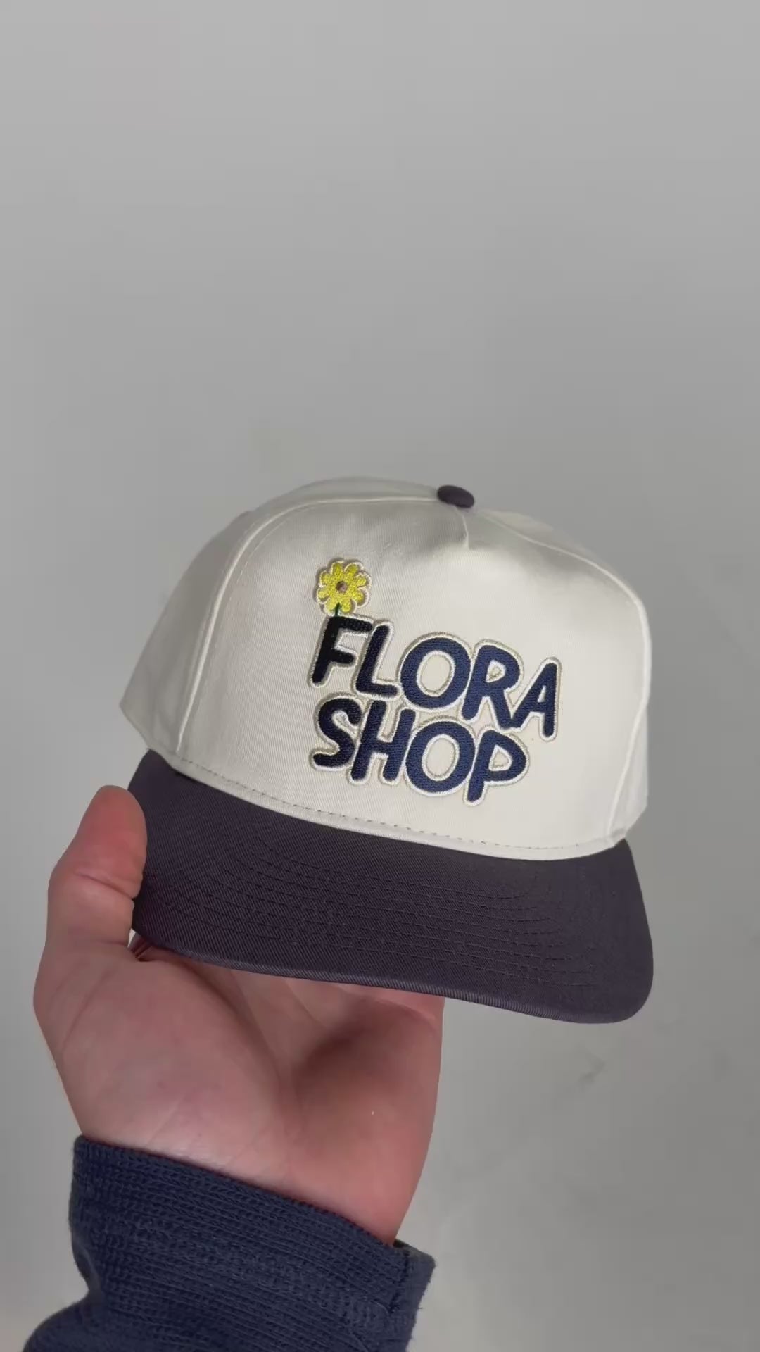 FLORA SHOP CLASSIC - Cream / Navy